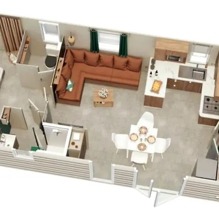Mobilhome Confortable, Spacieux Et Lumineux Dans
